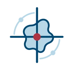Precision Oncology AI symbol